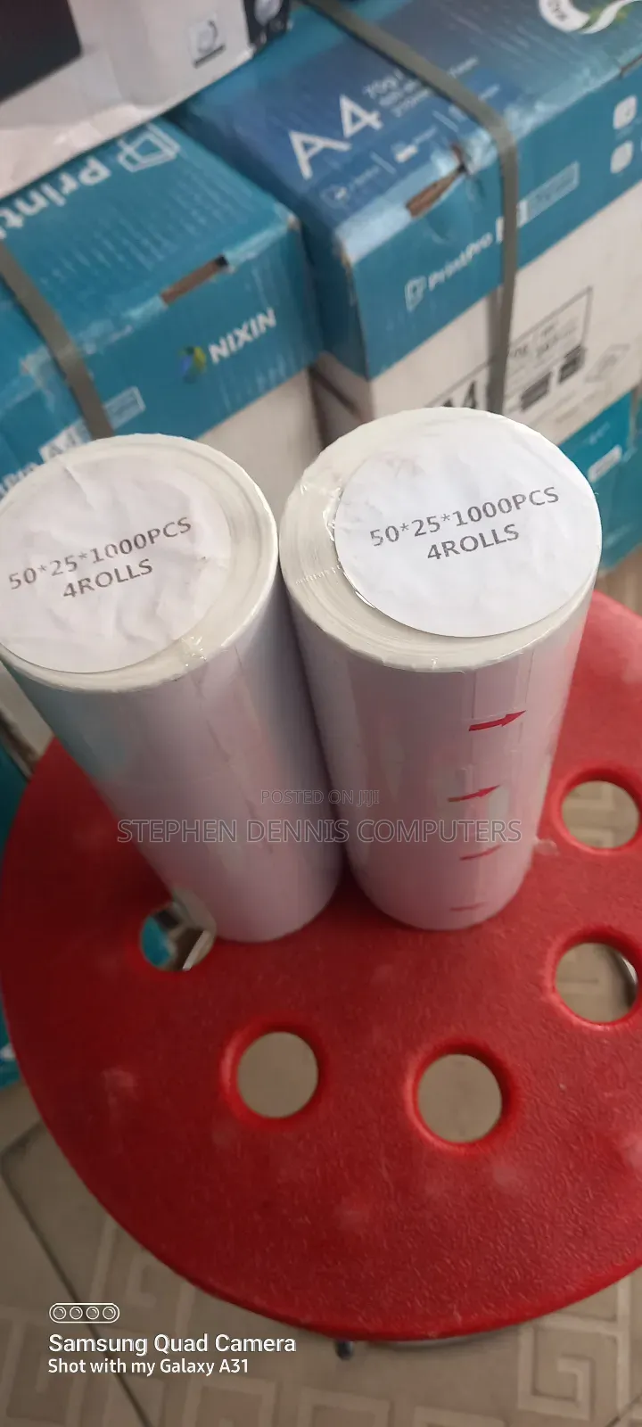 Barcode Printing Paper 50*25*1000
