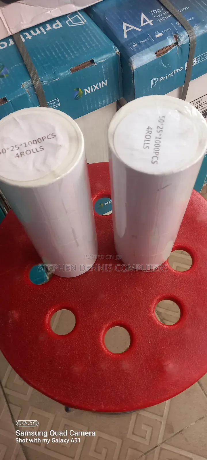 Barcode Printing Paper 50*25*1000