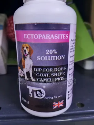“Ectoparasites; United Kingdom (Uk) 20% Solution for Pets Parasite.