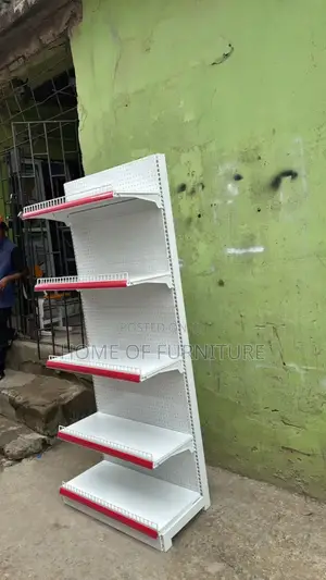 Single Face Supermarket Shelf