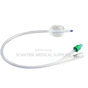 Hospital-Grade Indwelling Silicone Foley Catheter
