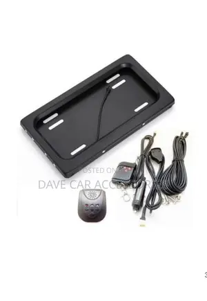 Remote Control Plate Number Cover