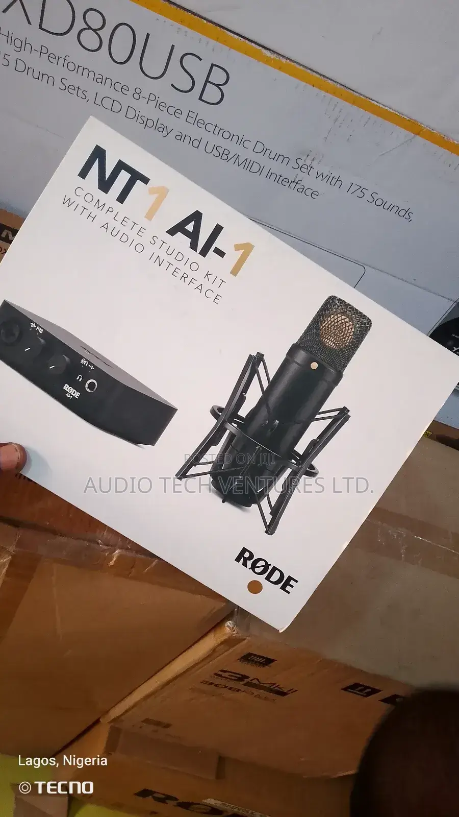 Rode Nt1 Ai-1 Complete Studio Kit With Audio Interface