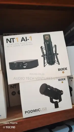 Rode Nt1 Ai-1 Complete Studio Kit With Audio Interface