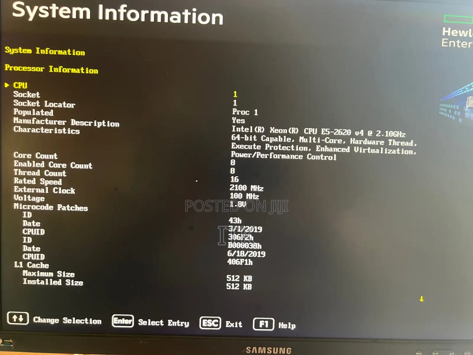Hpe Dl360 Gen9 Server