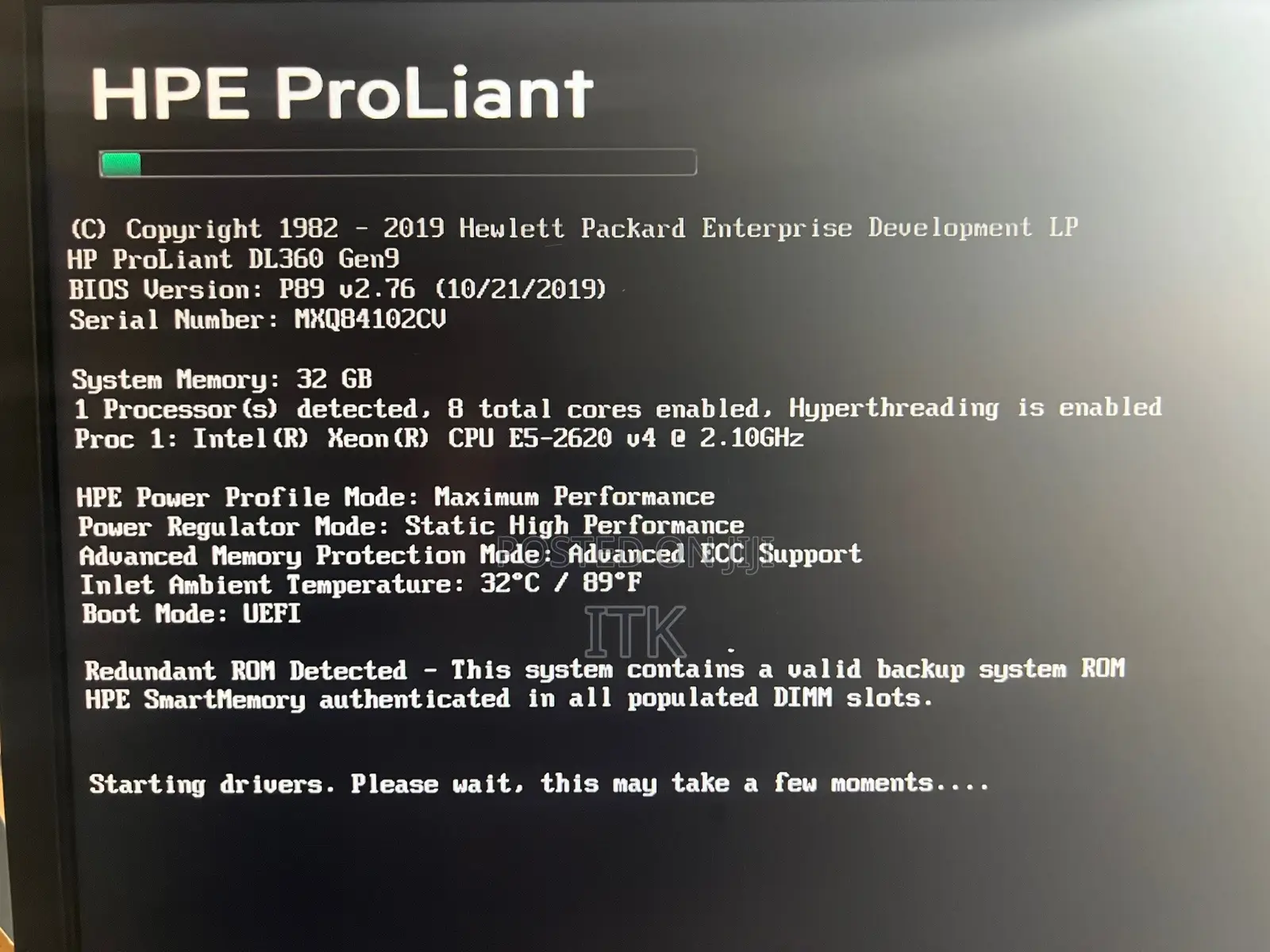 Hpe Dl360 Gen9 Server