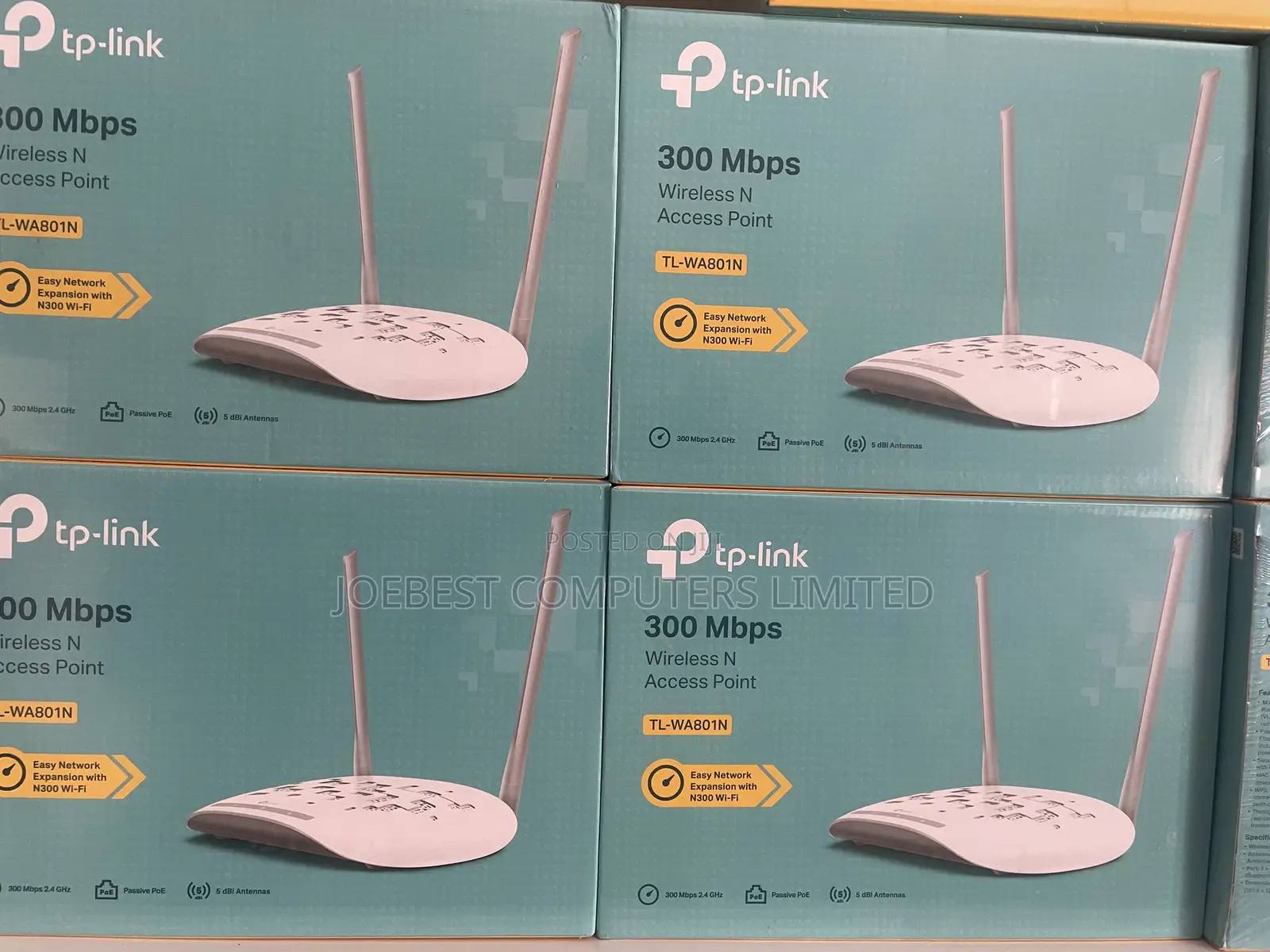 Tp Link Access Points 300mbps Poe Power