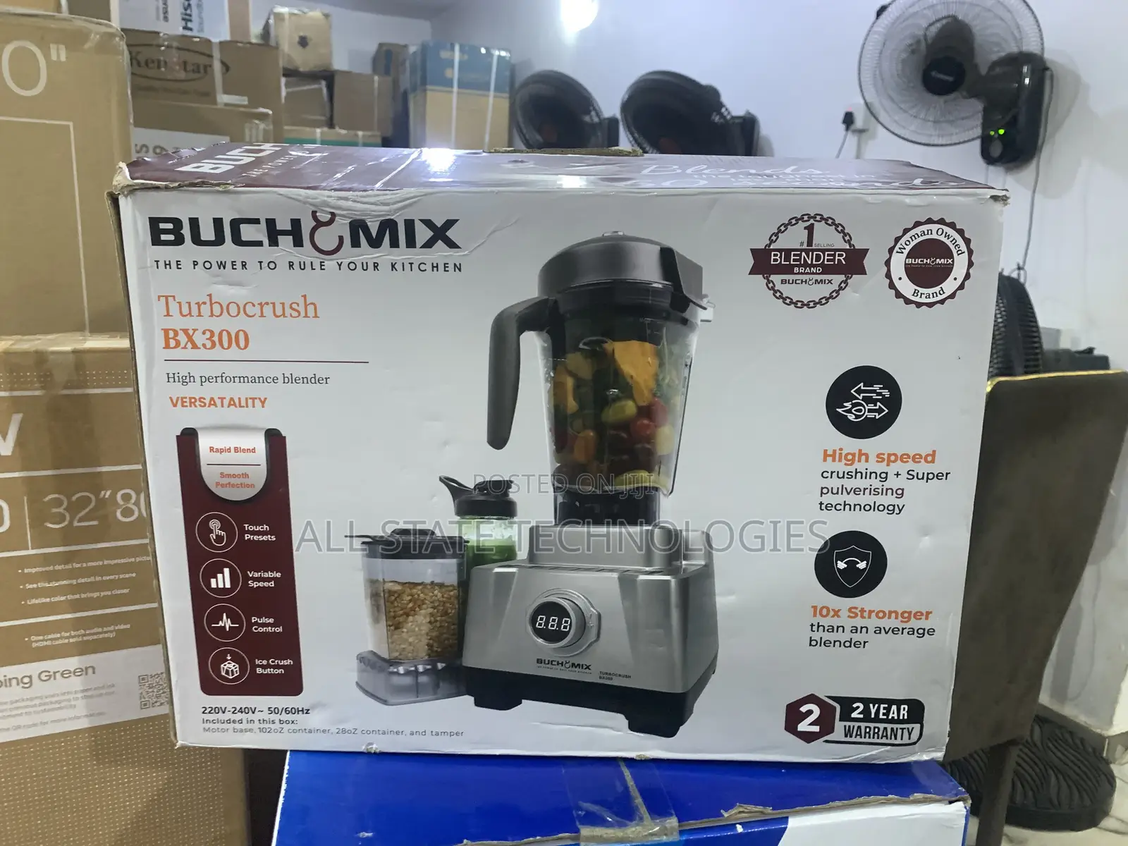 Buchymix Bx300 3l 2200w Digital Turbocrush Blender