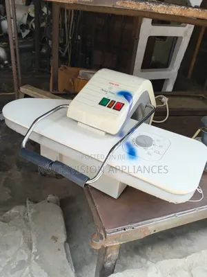 Singer Stoning Machine With Steam Heat Presser Heat Transfer