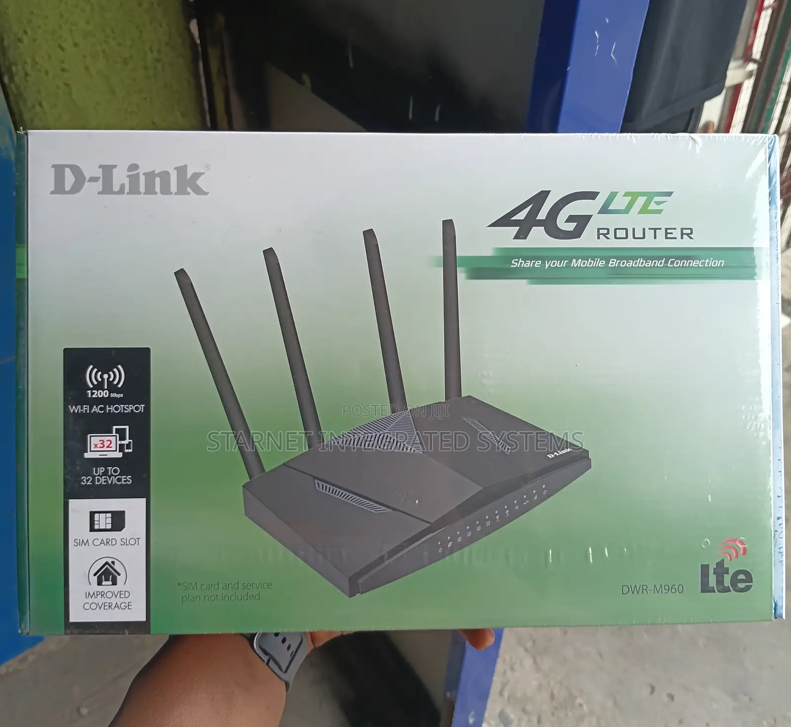 4g Lte Ac1200 Lte Wireless Router DWR-M960