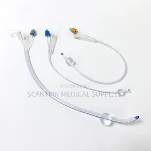 Long-Term Indwelling Medical Silicone Foley Catheter