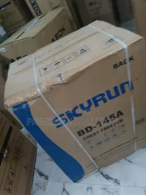 Energy-Saving Skyrun Bd-145a 145l Grey Chest Freezer