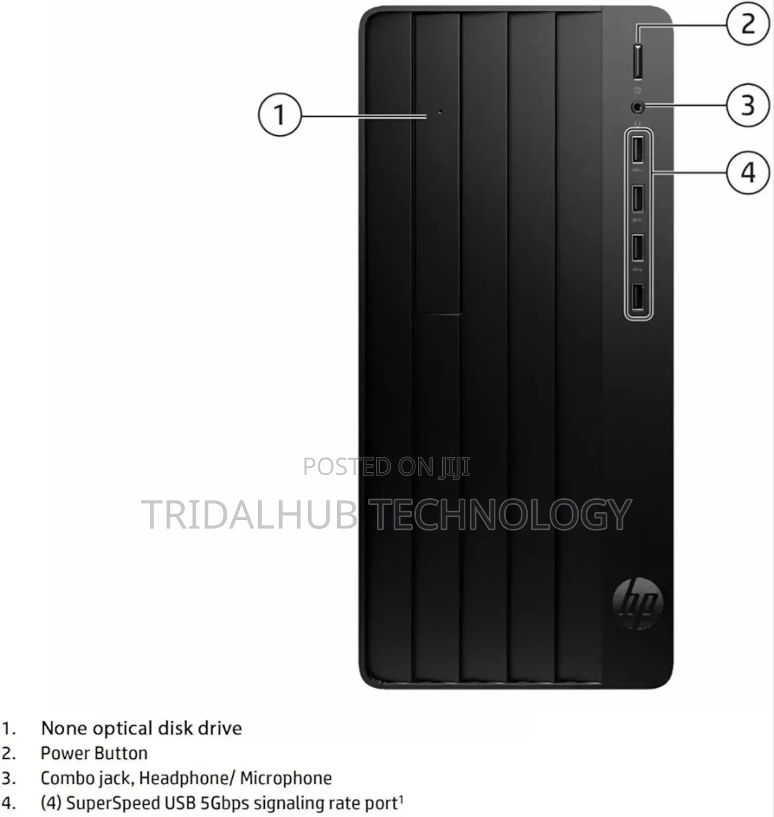 New Desktop Computer HP 290 G9 8GB Intel Core i5 SSD 512GB