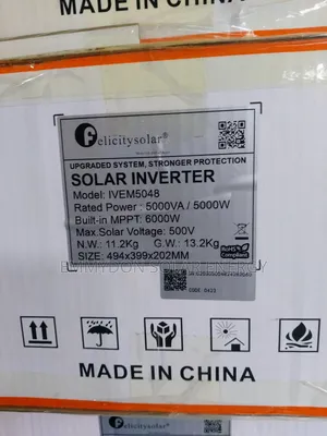 Felicity Inverter 5kva 48v Ivem
