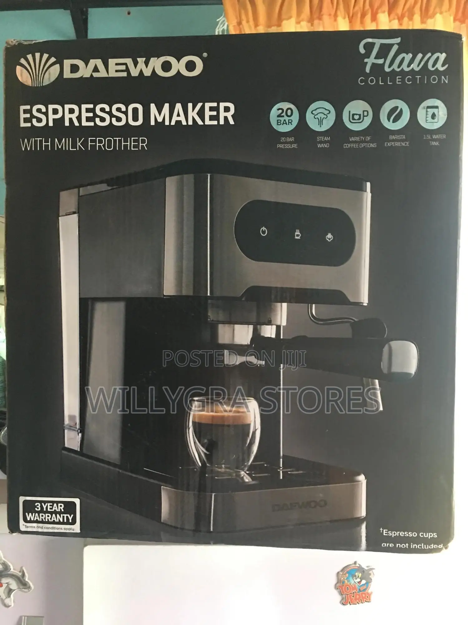 Daewoo Espresso Maker With Milk Frother