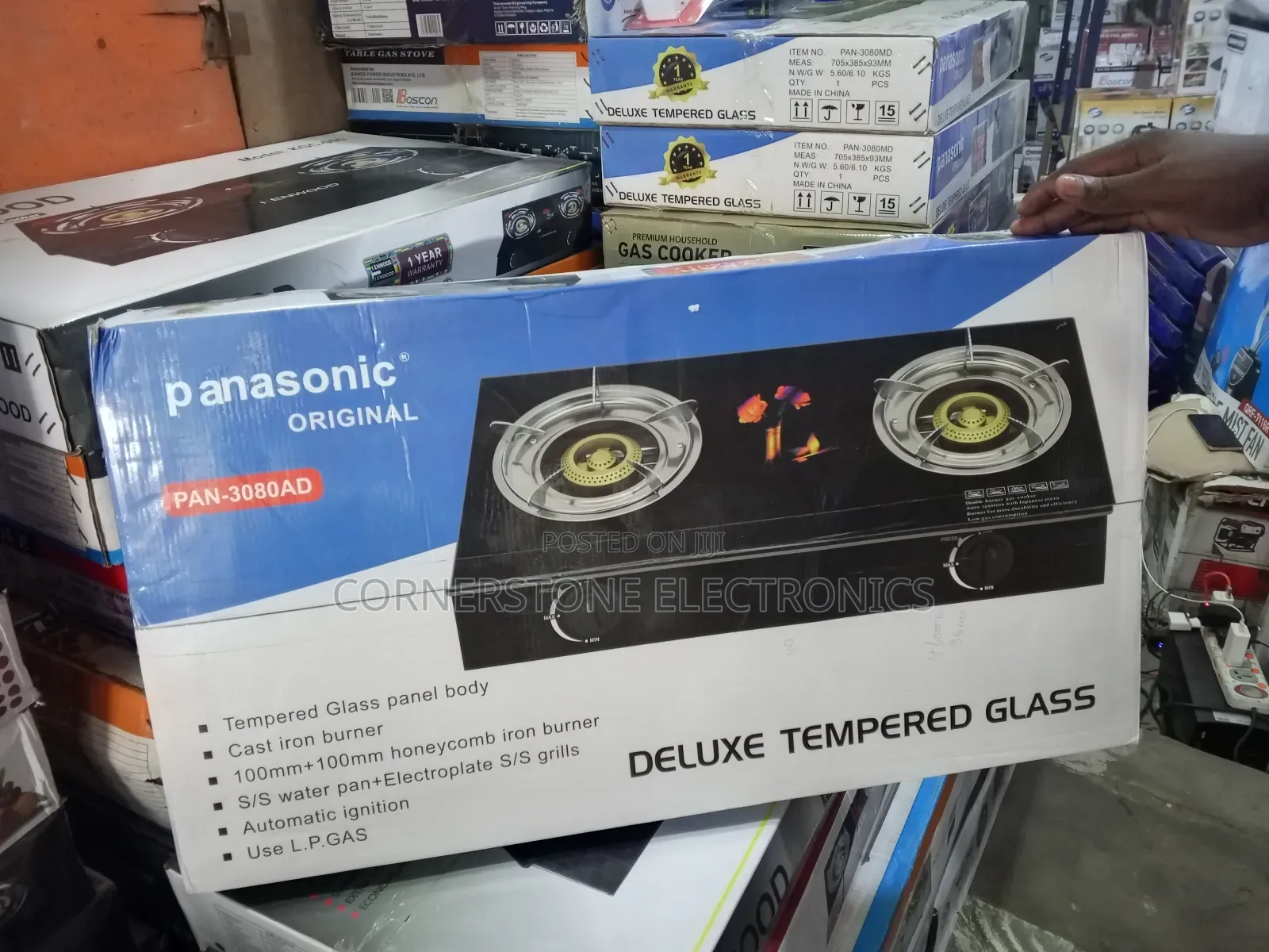 Pnasonic All Gas Dual Burner