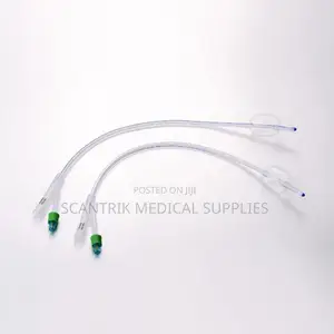 Premium Hospital Indwelling Silicone Foley Catheter