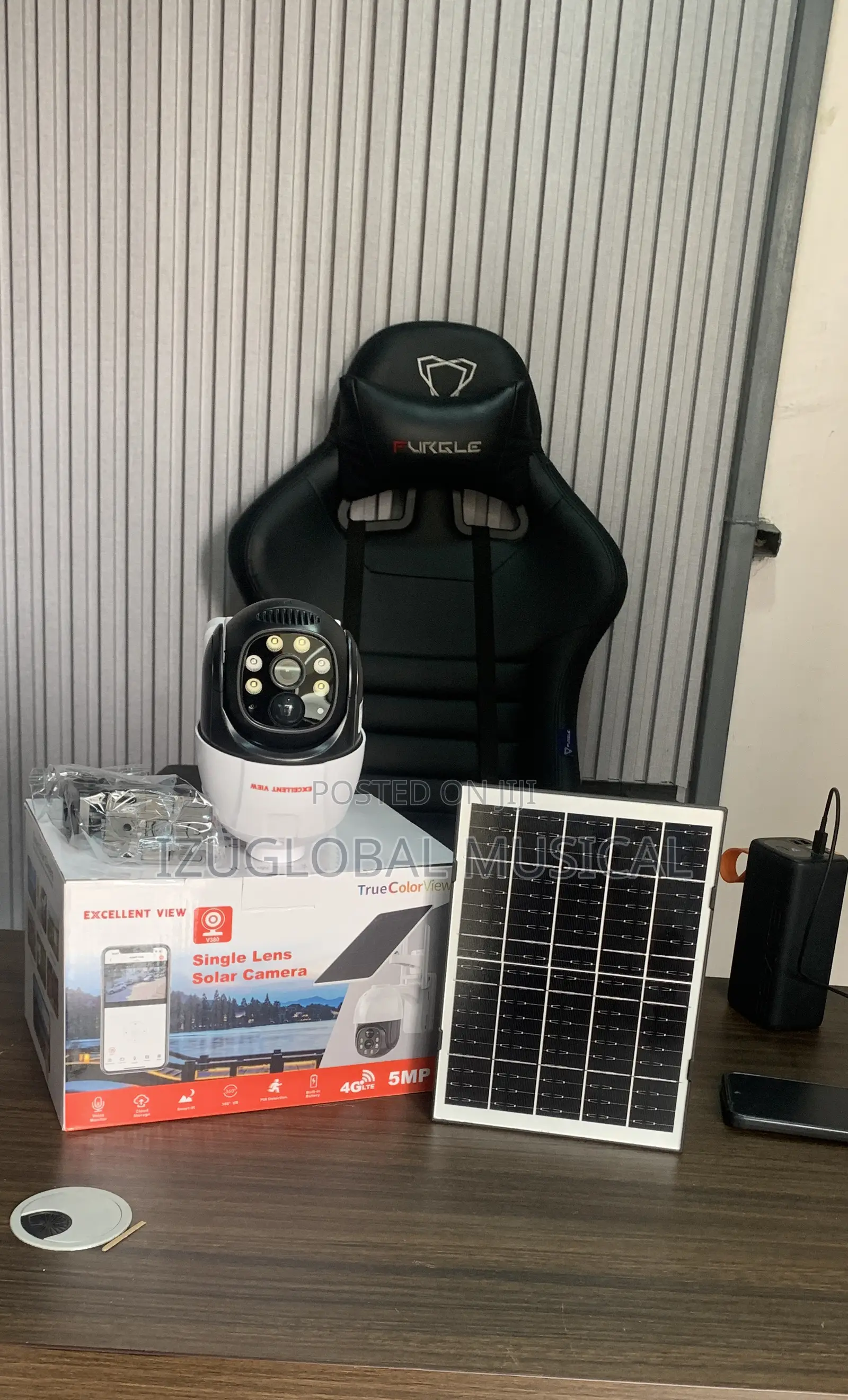Excellent View Smart Solar Single Lens PTZ 4g
