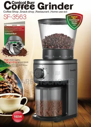 Electric Conical Burr Espresso Home Use and Commercial Coffee Grinder