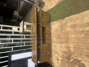 Tv Shelf With Golden Legs