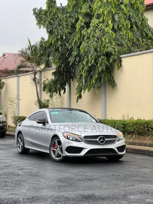 Mercedes-Benz C300 Base 4Matic Coupe AWD (2.0L 4cyl 7A) 2017 Silver