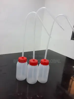 Lab Wash Bottles, for Laboratory, 100ml(Pack of 25)