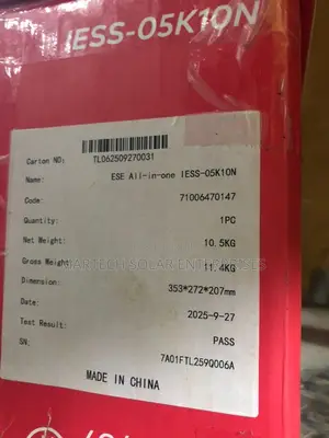 500w/1kwh All in One Power Tank Itel Solar