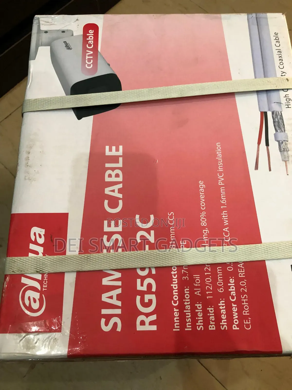 Rg-59 Coxial Cable Dahua