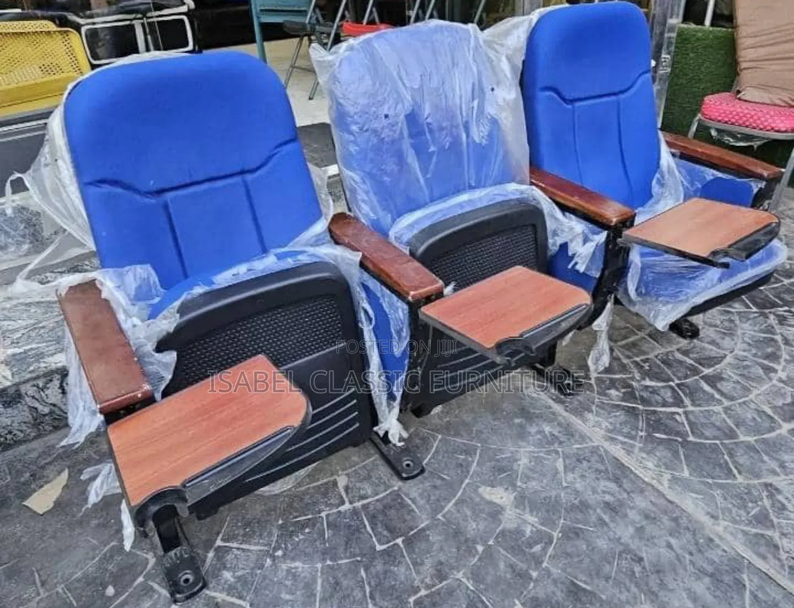 Auditorium Seats With Handle Cup Available Now