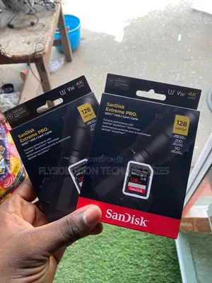 Sandisk Extreme Pro 128gb SDXC Uhs-I Camera Memory Card