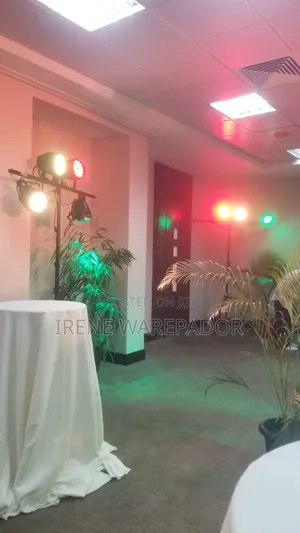 Coloured Led Light and Stand for Rent
