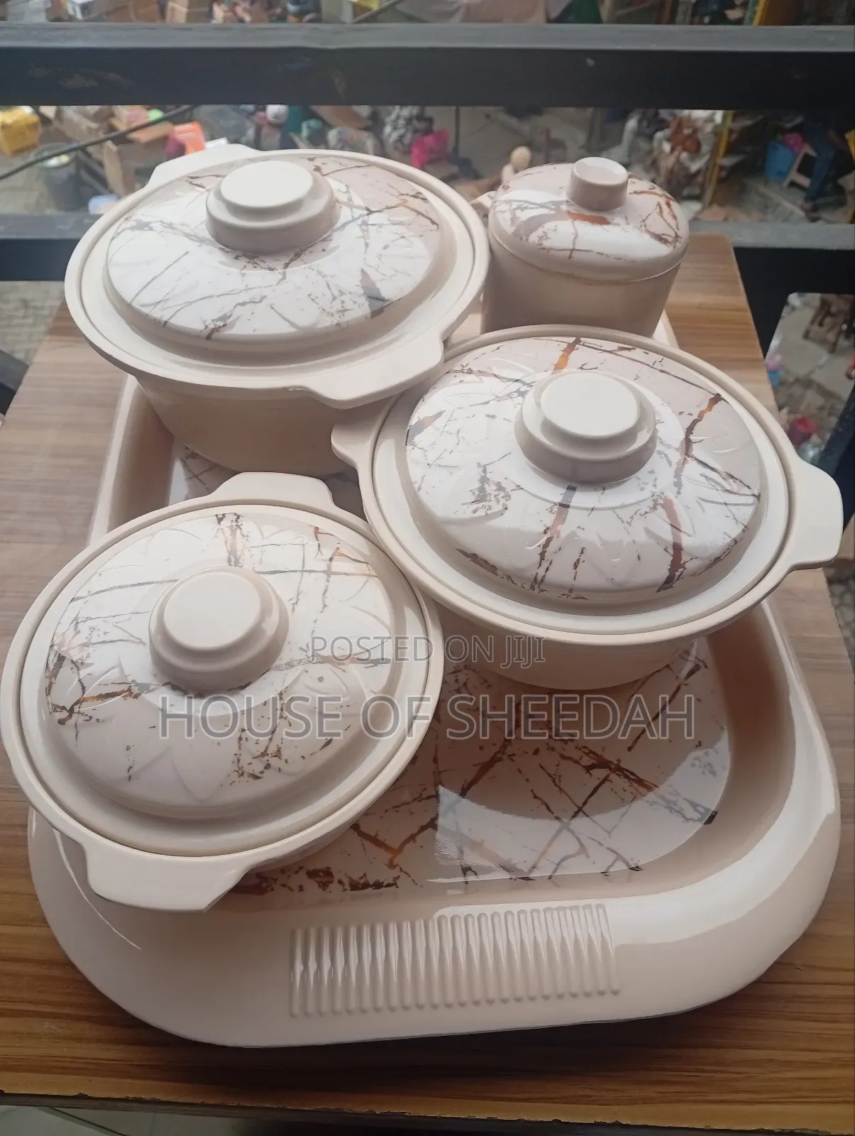 5pcs Complete Unbreakable Dining Set"