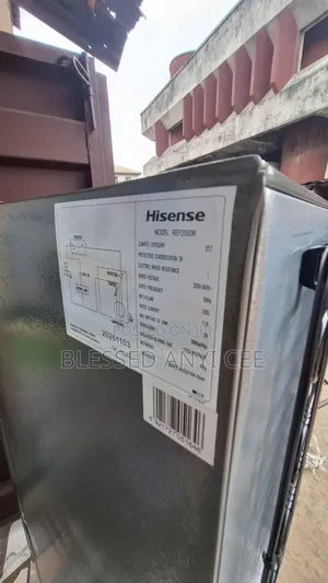 New Hisense Double Door Refrigerator 205l With Key