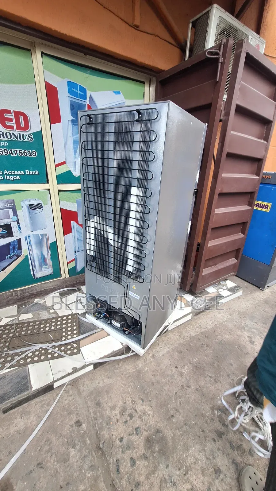 New Hisense Double Door Refrigerator 205l With Key