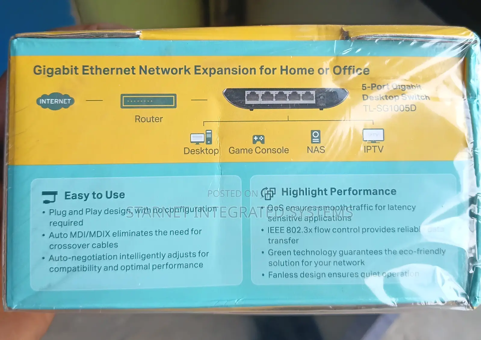 Tp-Link 5 Port Gigabit Network Switch 10/100/1000