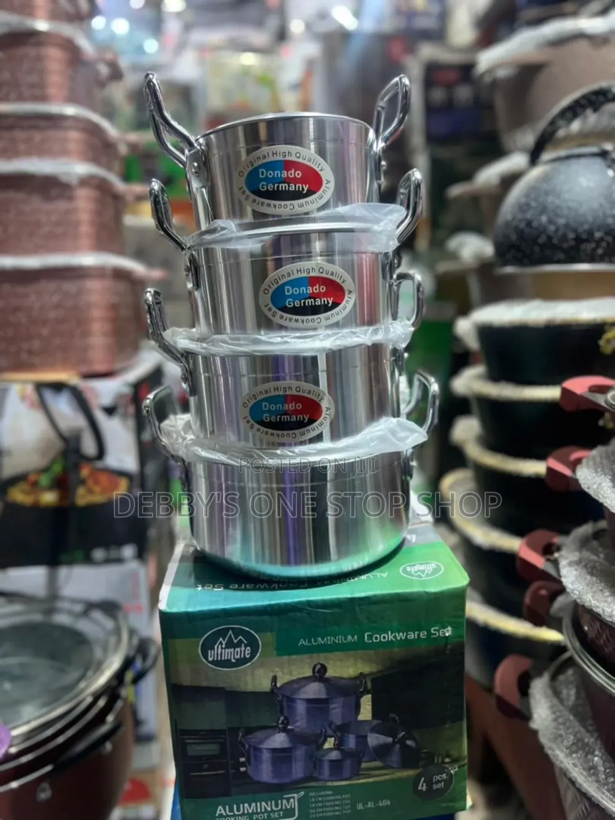 4set Donado Germany Aluminium Pot