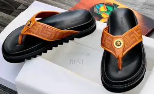 Pure Luxury Versace Palm Slippers