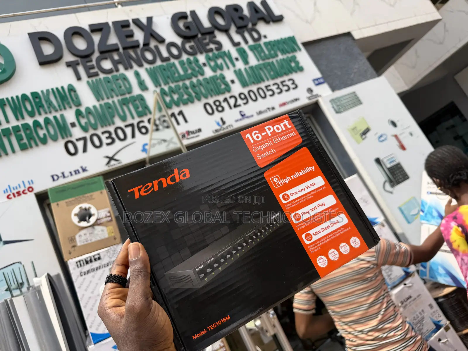 16 Ports Gigabits Switch
