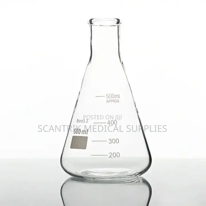 Standard Laboratory Glass Conical Flask