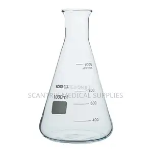 Heavy-Duty Borosilicate Glass Conical Flask