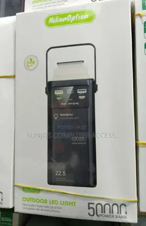 Milion Options Pawer Bank 50000mah