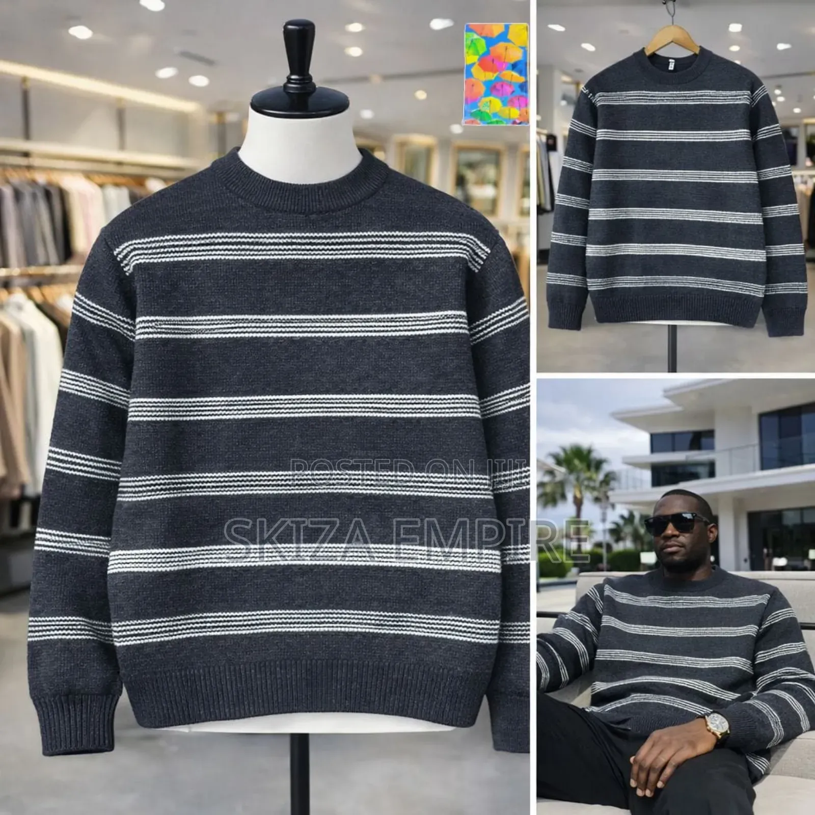 Classic Quality Multi-Colors Sweatshirt