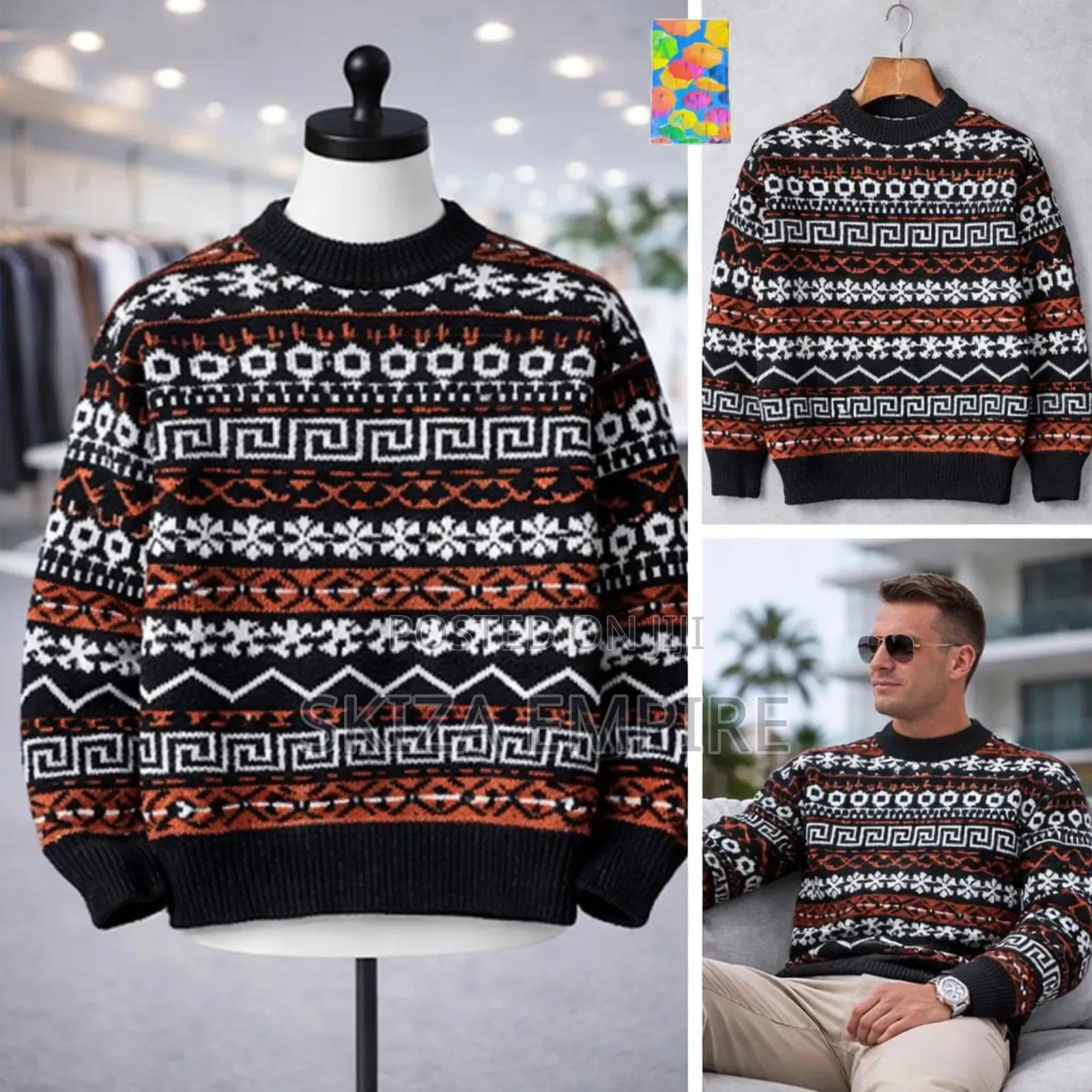 Classic Quality Multi-Colors Sweatshirt
