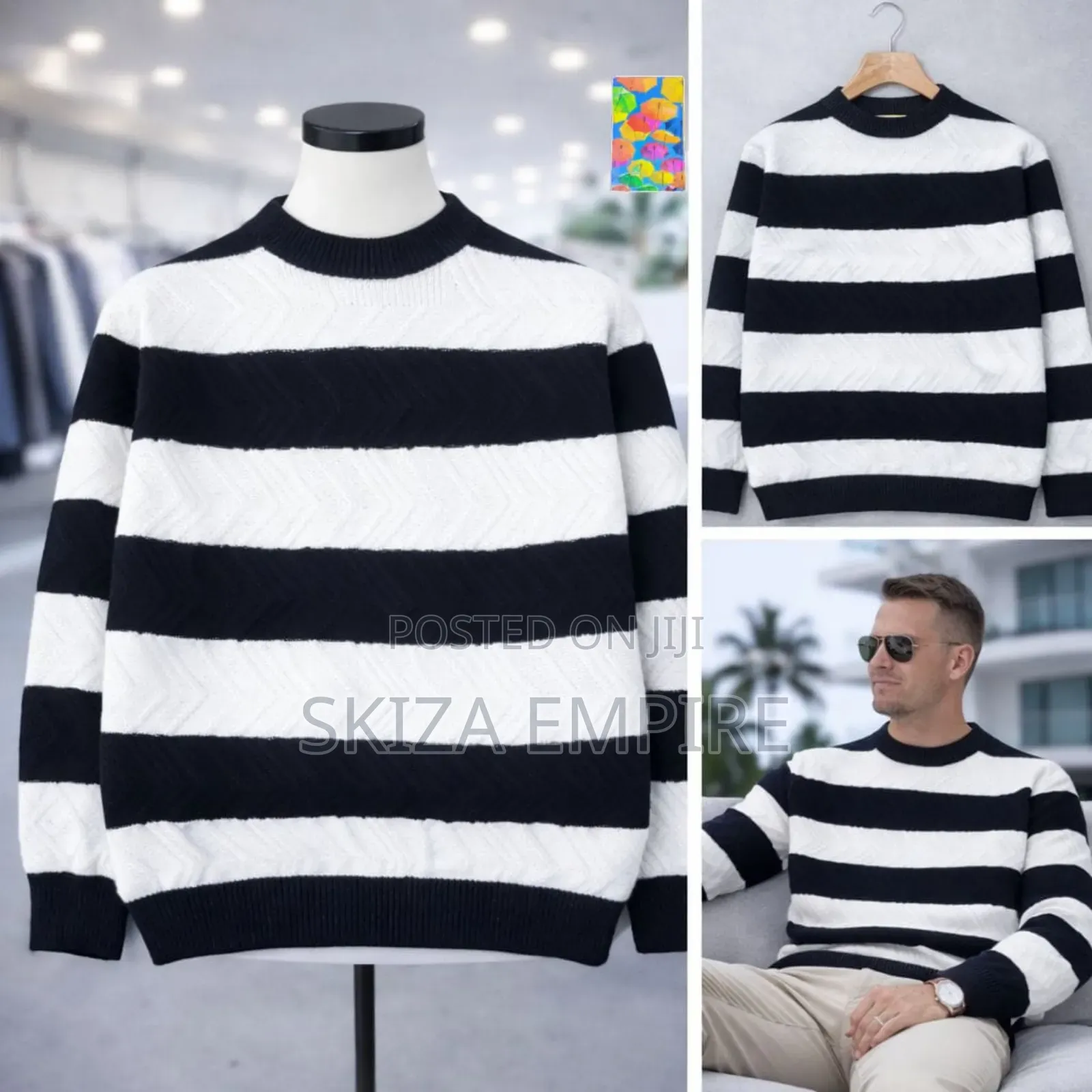 Classic Quality Multi-Colors Sweatshirt