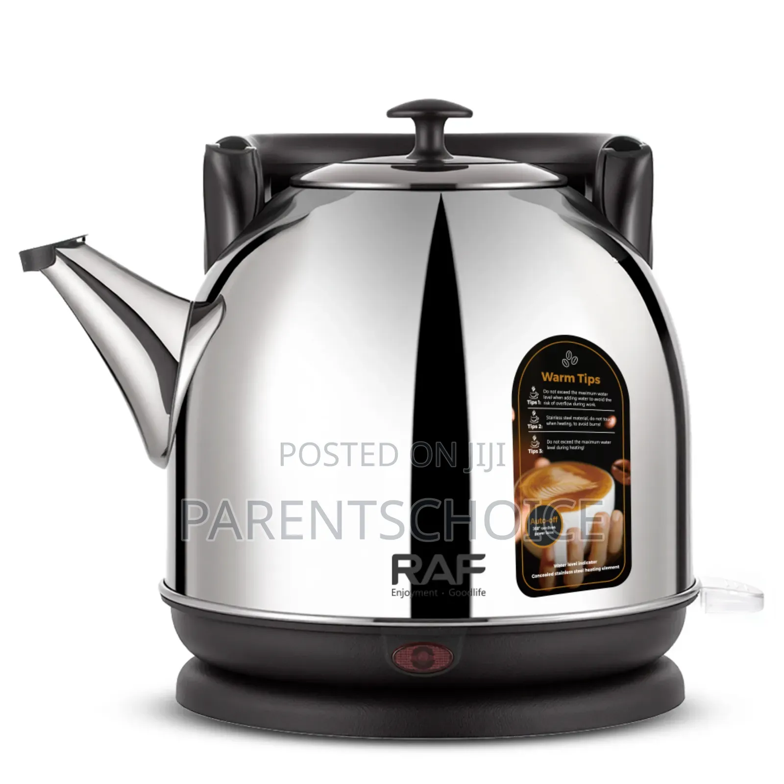 Raf R.7310 Multifunctional Electric 4l Kettle
