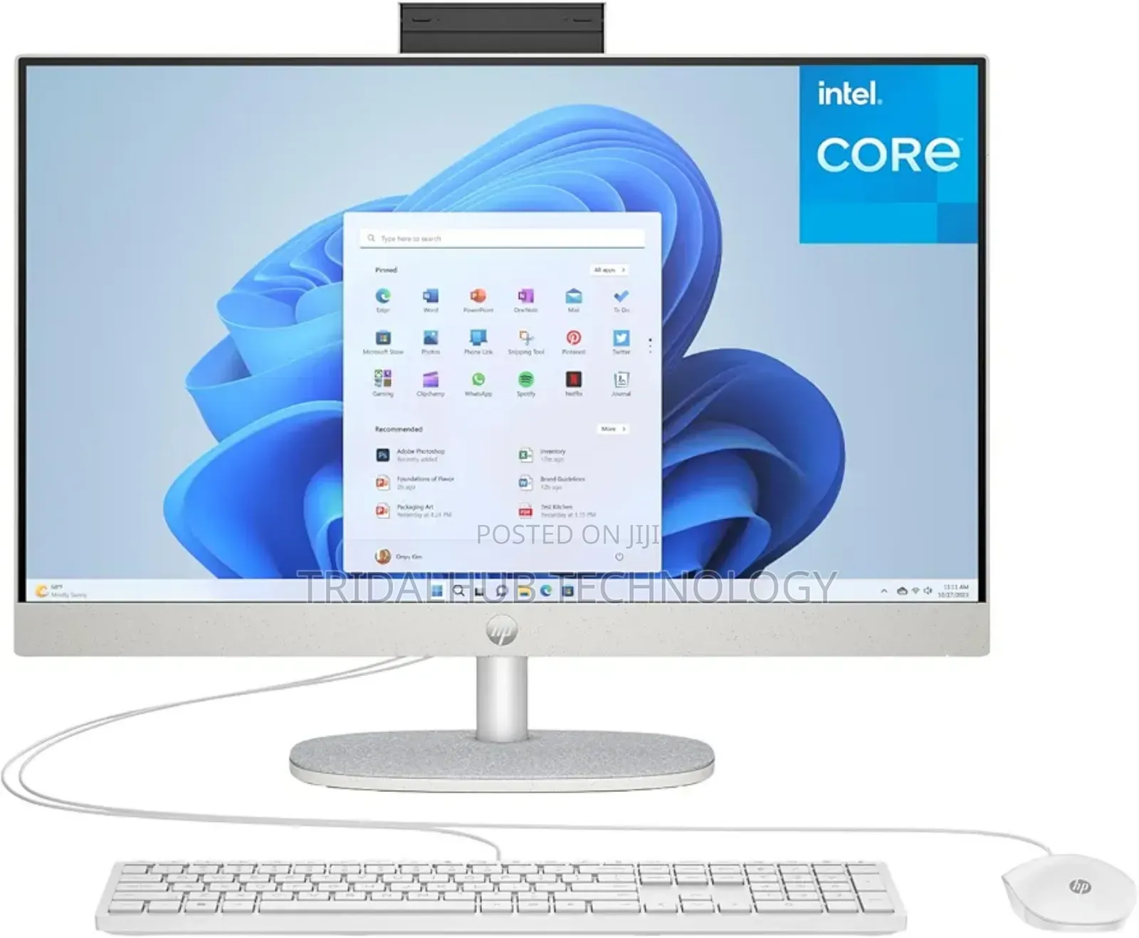 New Desktop Computer HP AiO 24 16GB Intel Core Ultra 7 SSD 512GB