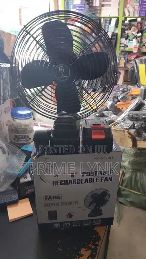 Lithium Fan With 2 48 Volts Batteries and Stainless Still Blade