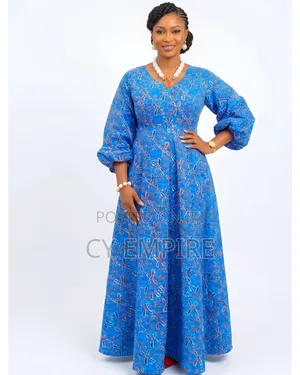 The Ankara Bloom Maxi