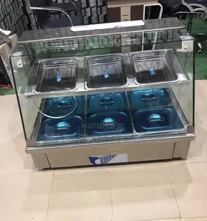 3 Plates Locally Food Display Warmer