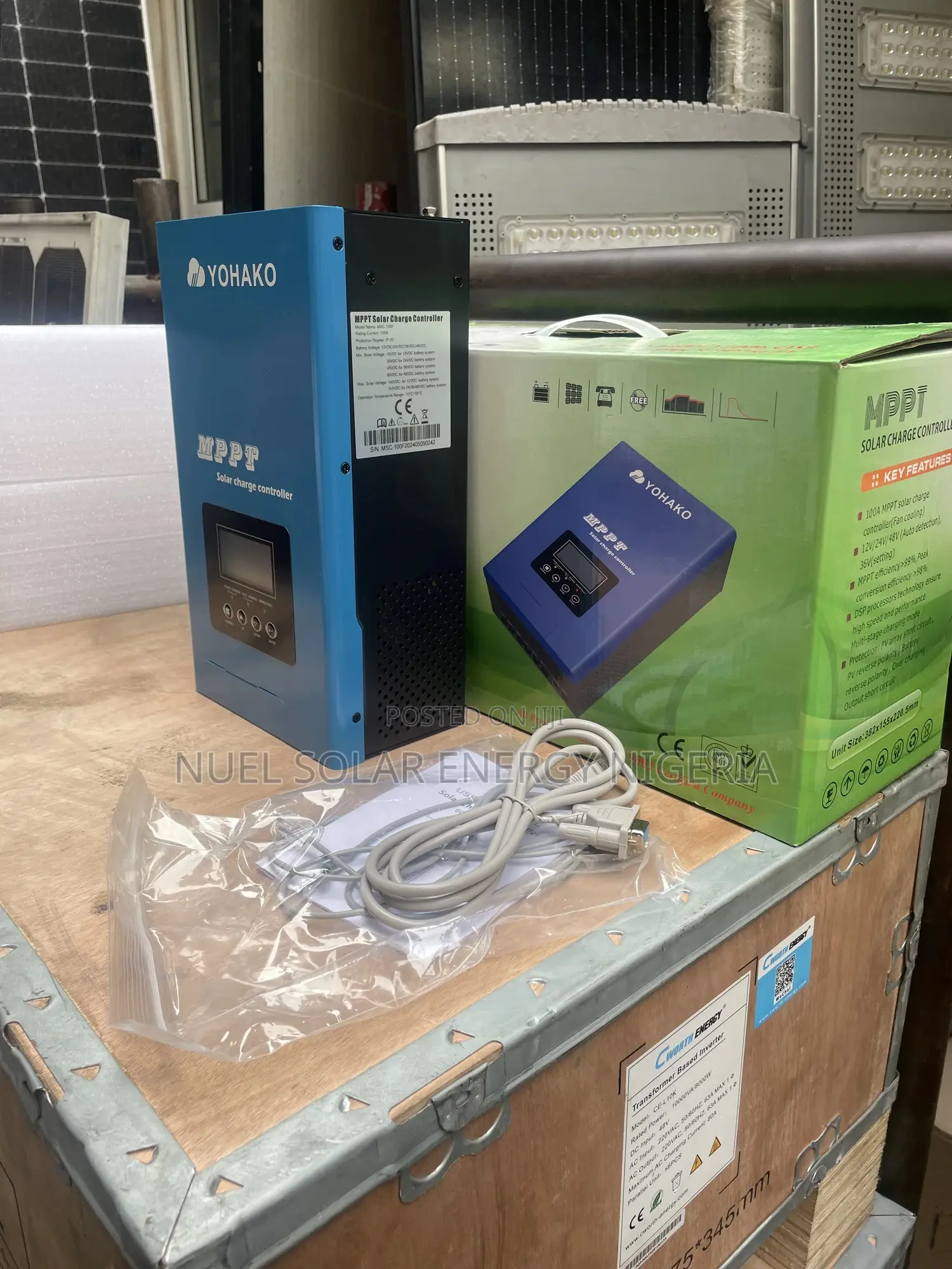 Yohako 100a MPPT Solar Charge Controller